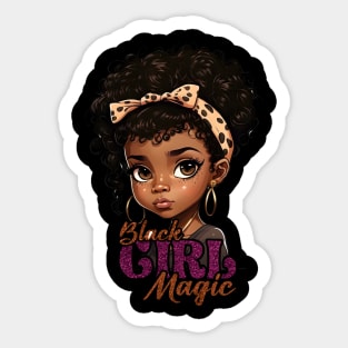 Black Girl Magic, Black Girl, Black Queen, Black Woman, Black History Sticker